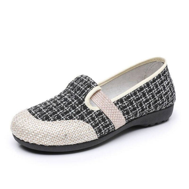 Cloth shoes single shoes casual soft soles middle-aged and elderly mothers'shoes one-foot fisherman beanie shoes women's shoes ladys shoes
