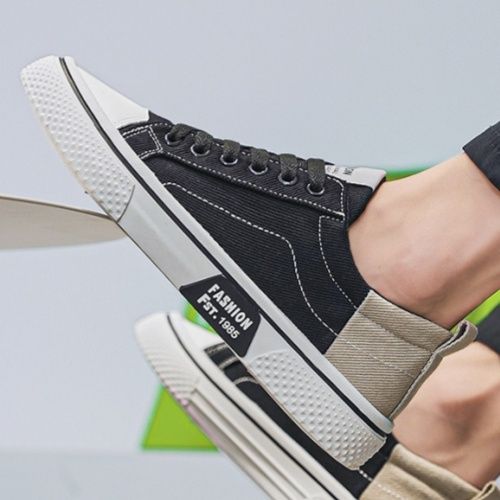Men's new breathable and versatile skateboard shoes, men's soft soles, casual sports, trendy fashion espadrilles