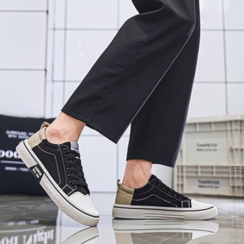 Men's new breathable and versatile skateboard shoes, men's soft soles, casual sports, trendy fashion espadrilles