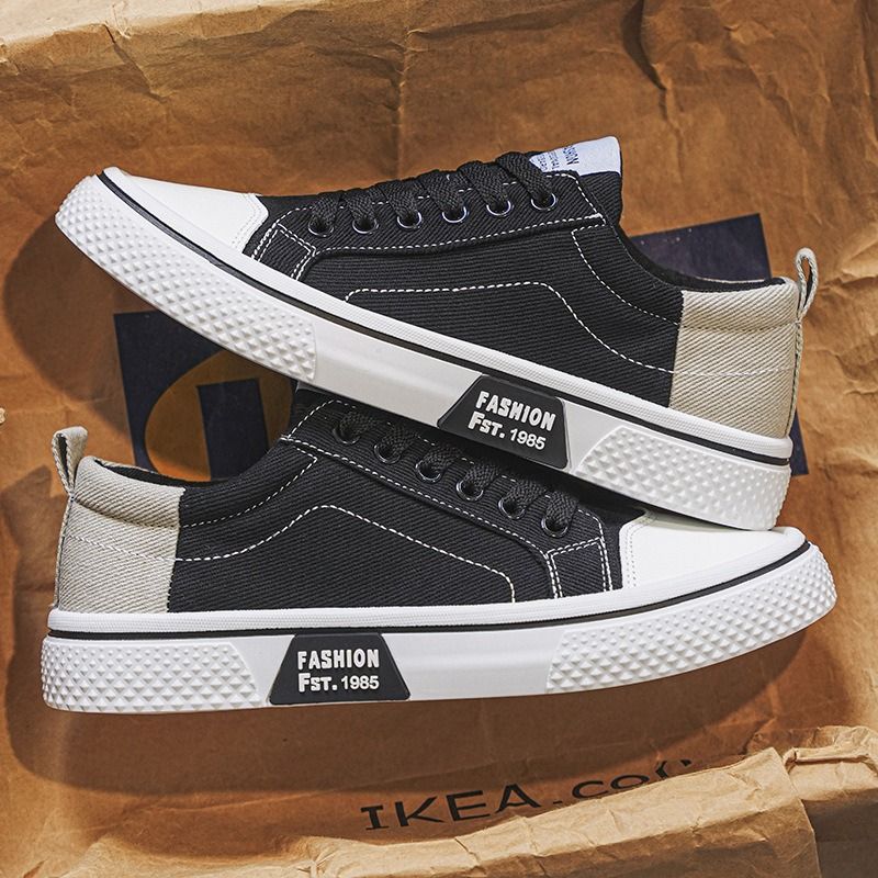 Men's new breathable and versatile skateboard shoes, men's soft soles, casual sports, trendy fashion espadrilles
