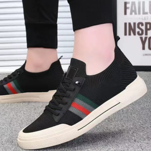 Men's shoes spring and autumn new men's breathable mesh panel shoes, lazy slip-on labor protection work shoes, casual canvas shoes