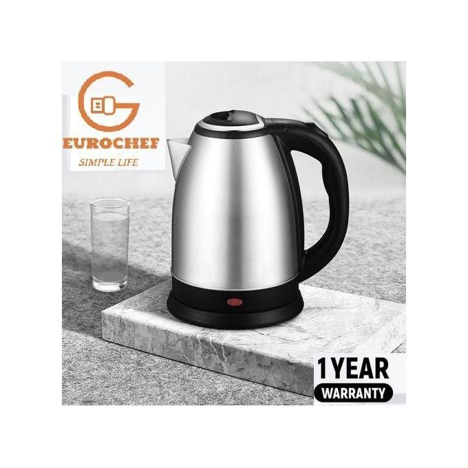 Eurochef Stainless Steel 2.0L Electric Automatic Kettle