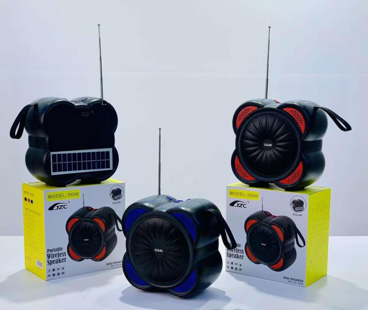 Robot RBT-DG40  Portable Bluetooth Speaker.High Quality Sound. Wireless,USB,Aux.