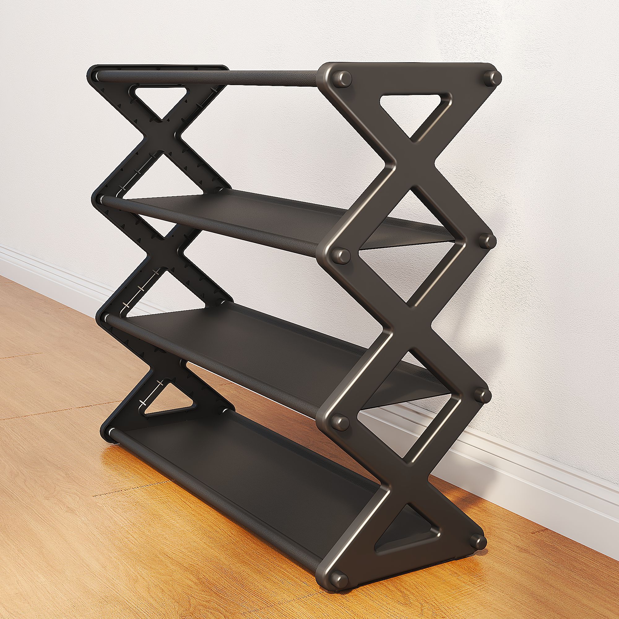 4-layer shoe rack storage rack multifunctional storage rack