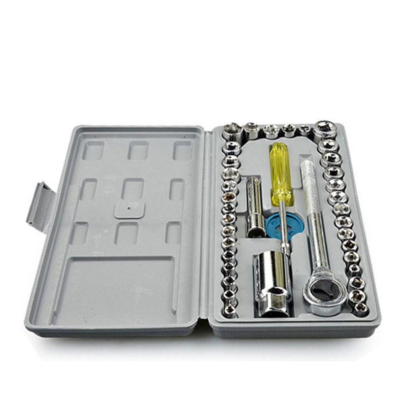 Household 40in1 set of  toolbox Manual combination maintenance tool set Tool Organizers Hand Tools Wrench