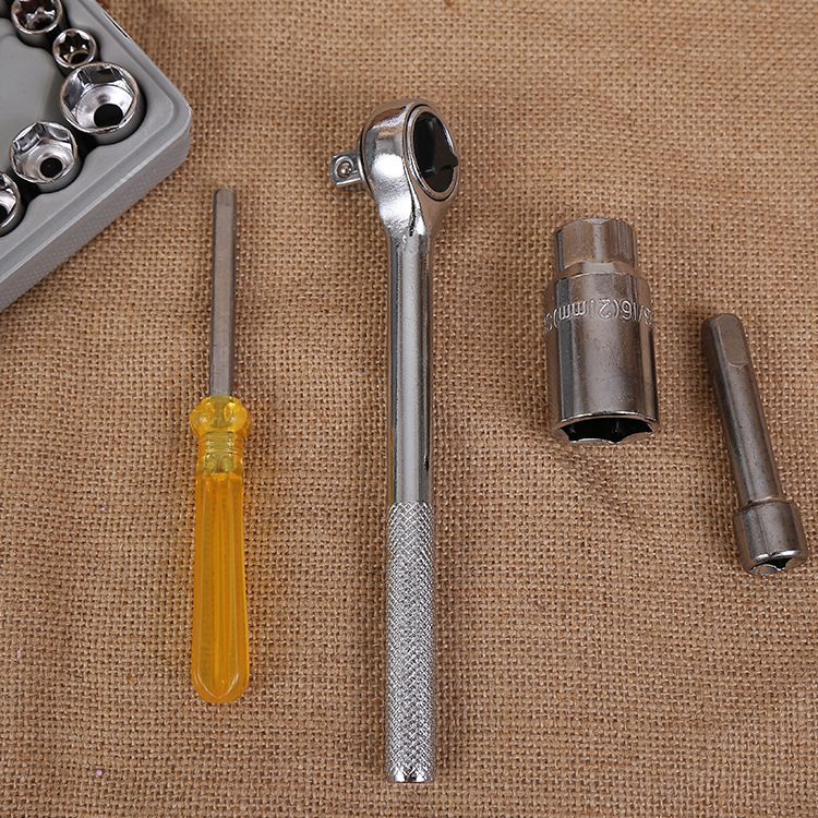 Household 40in1 set of  toolbox Manual combination maintenance tool set Tool Organizers Hand Tools Wrench