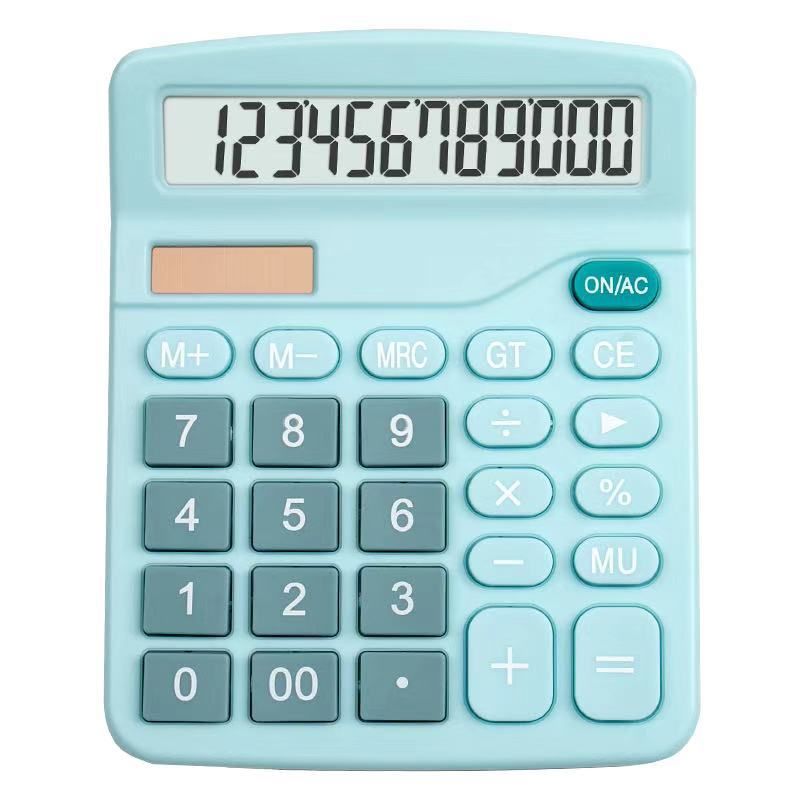 Solar Electronic Calculator Dual Power Supply Calculator for Home Office School Financial Accounting Tools