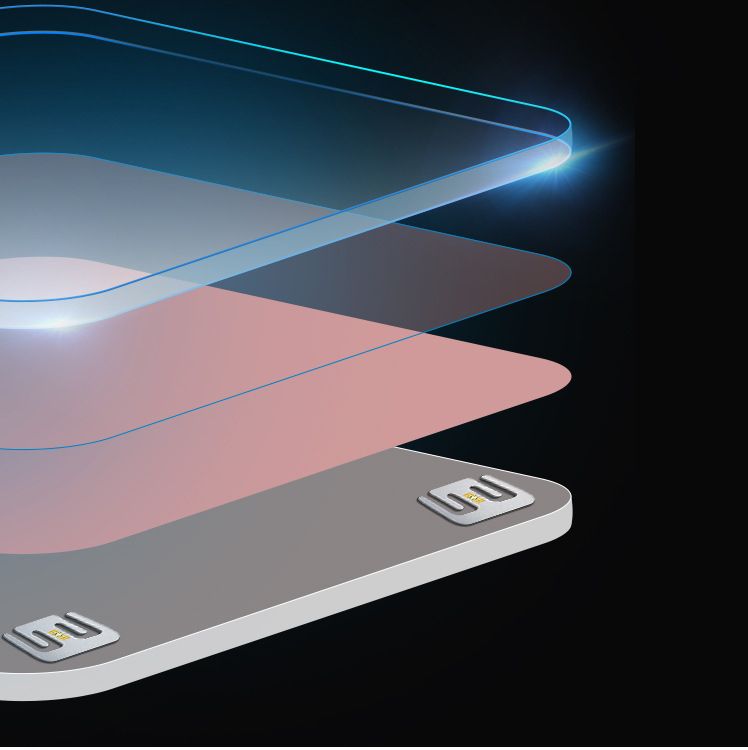 Gradient colors Accurate weight scale LCD screen display Body Weight Scales Bathroom Scale Electronic Digital Scale