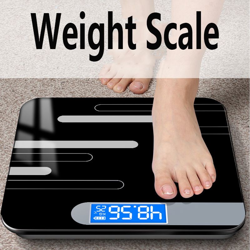 The Modern Concise Style Accurate weight scale LCD screen display Body Weight Scales Bathroom Scale Electronic Digital Scale