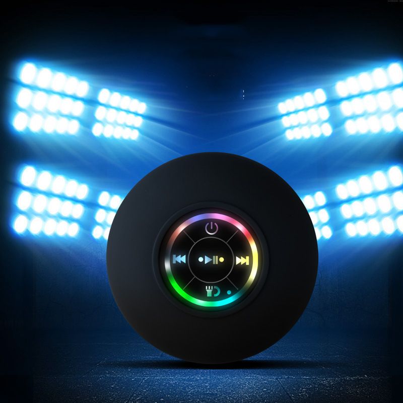 Waterproof Bluetooth Speakers Mini Speaker Portable Subwoofer Outdoor Small Speaker Suction cups can be attached to bathroom walls