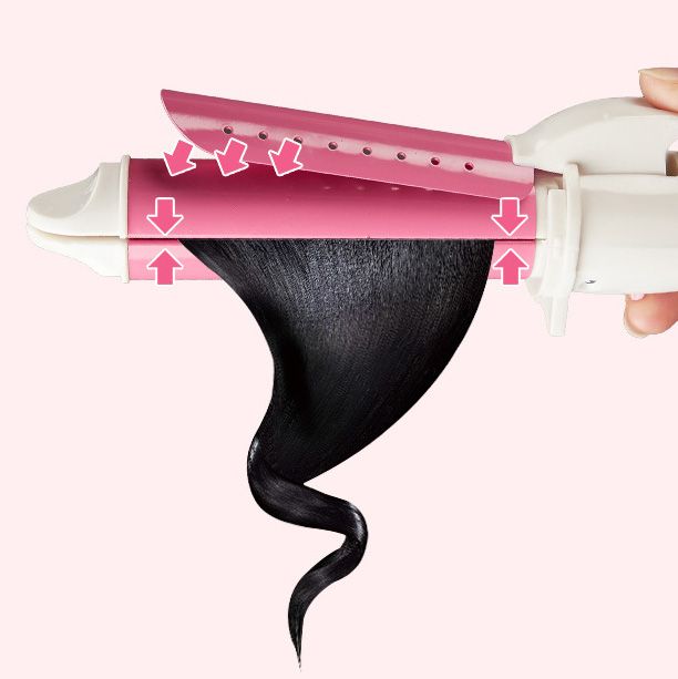 Dormitory Household Non-Injury Curling Dual Purpose Splint Hair Straightener