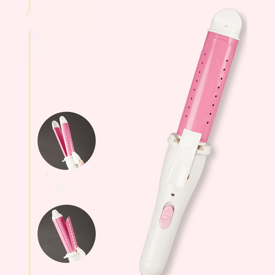Dormitory Household Non-Injury Curling Dual Purpose Splint Hair Straightener