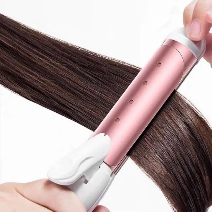 Dormitory Household Non-Injury Curling Dual Purpose Splint Hair Straightener