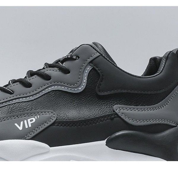 Men's Wear Resistant Non-Slip Front Lace-Up Breathable Casual Running Sneakers
