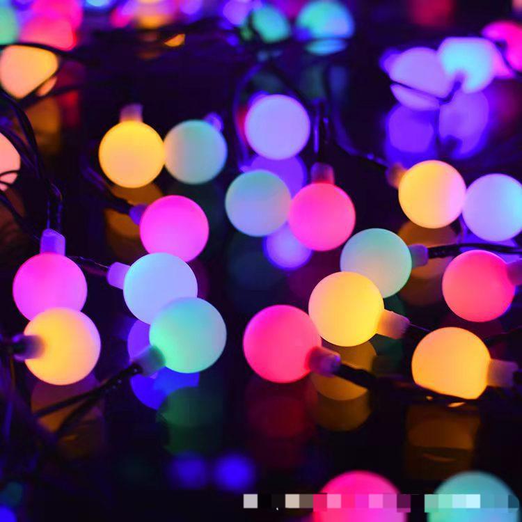 Indoor String Lights Led Outdoor Camping Tent Waterproof Ball Solar Festive Atmosphere Lights