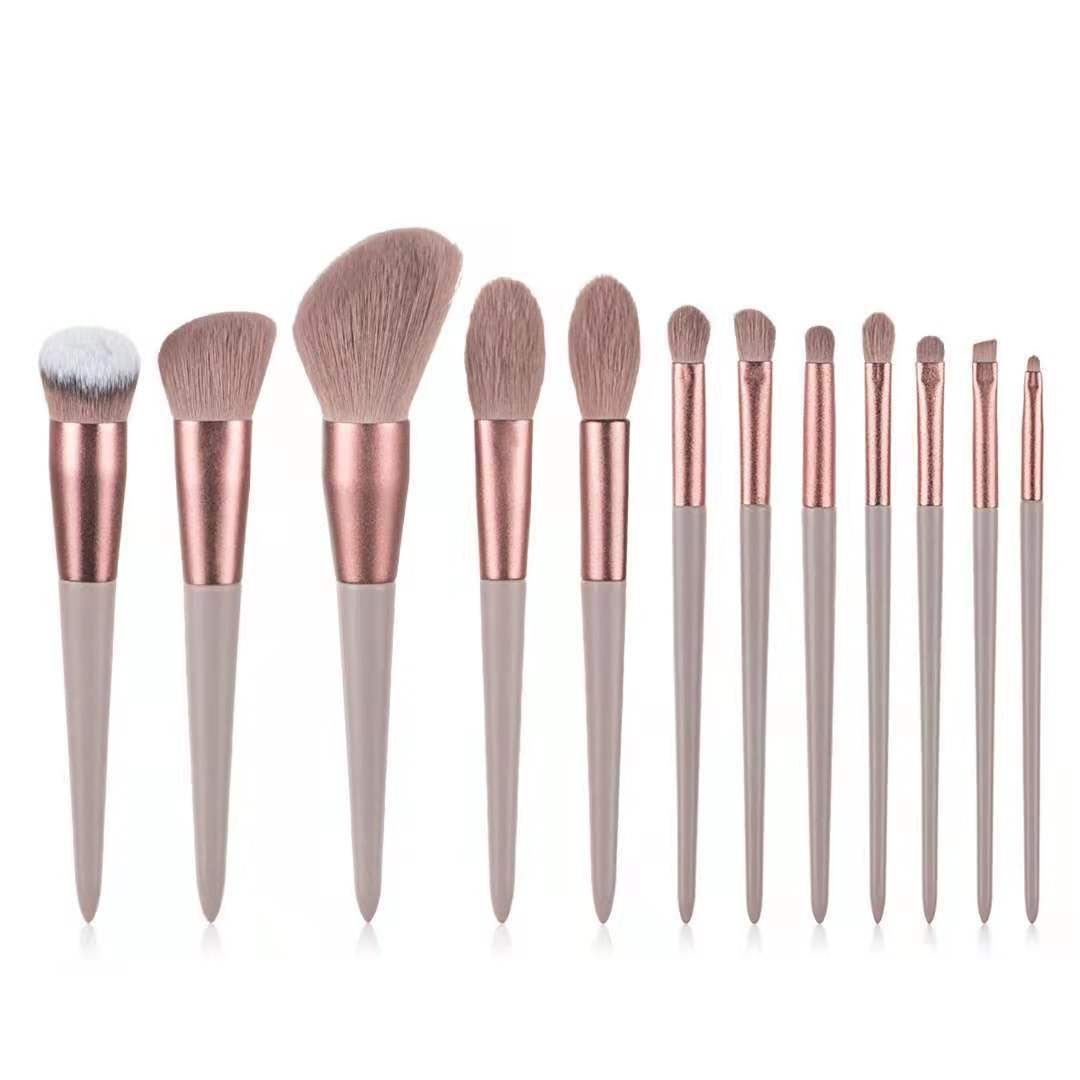 13Pcs Makeup Brushes Set Foundation Powder Eyeshadow Concealer Blending Makeup brush set Beauty Tool with Bag New Arrival
