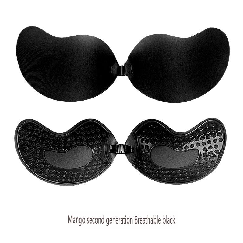 Women's Bra, Women's Strapless Bra, One Piece Detachable Traceless Gathering Ultra-thin Breathable Strapless Invisible Bra Mango Chest Patch