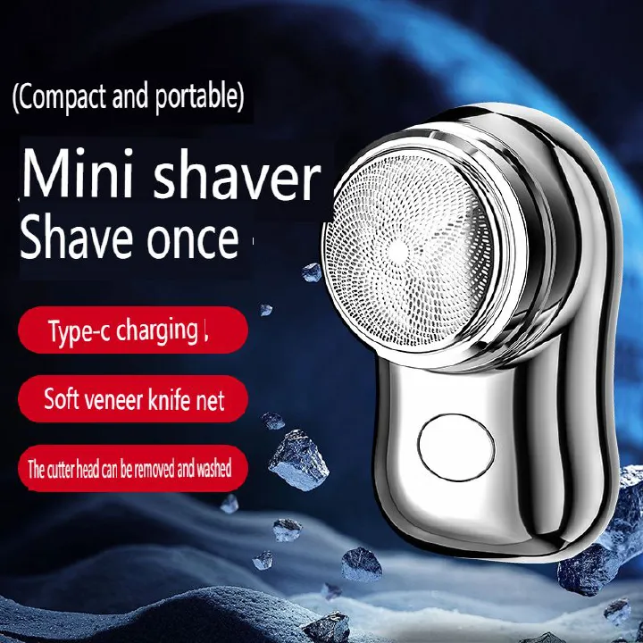 FH060 Mini Electric Shaver Small And Convenient Charging Car Travel Beard Knife Single Head Razor Shaving Machine
