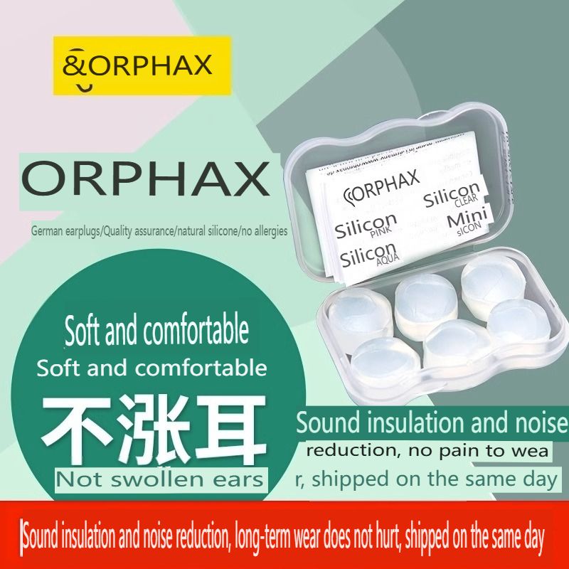 New Transparent Silicone Earplugs for Noise Reduction In Dormitory Sleep Silence Special Soundproofing And Noise Reduction Earplugs For Home Use