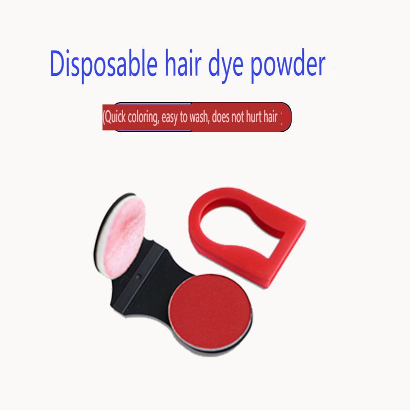 3PCS Disposable hair dye powder, temporary hair dye cream, fluorescent hair powder, stage show, check-in, photo shooting, hair powder, easy to wash
