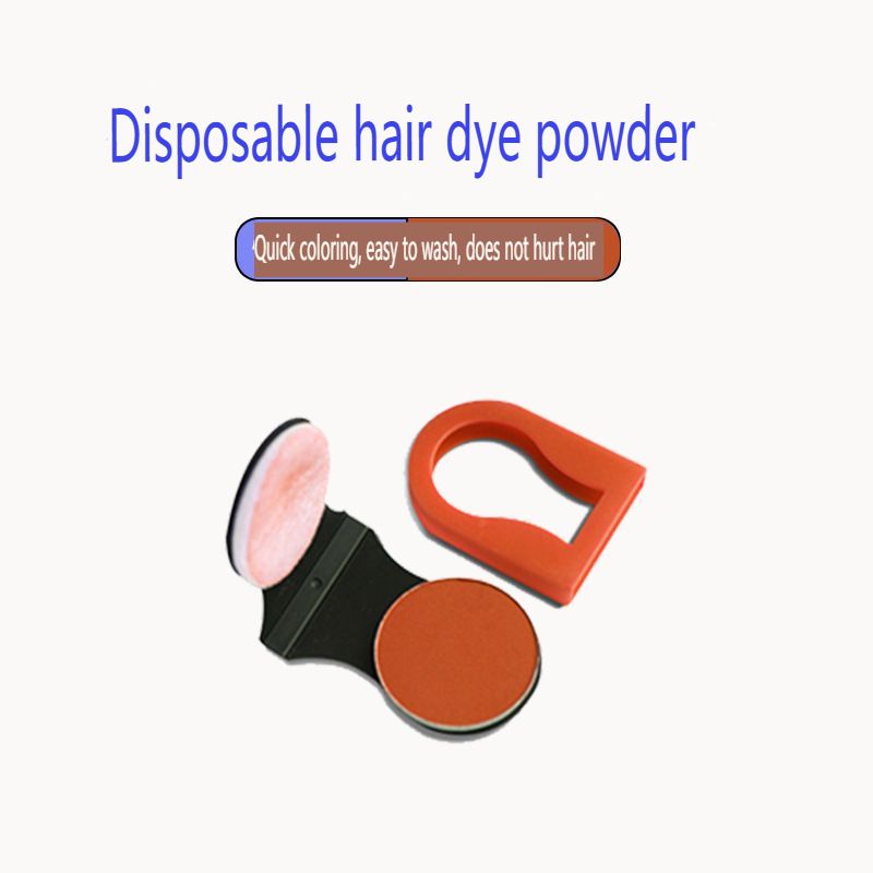3PCS Disposable hair dye powder, temporary hair dye cream, fluorescent hair powder, stage show, check-in, photo shooting, hair powder, easy to wash