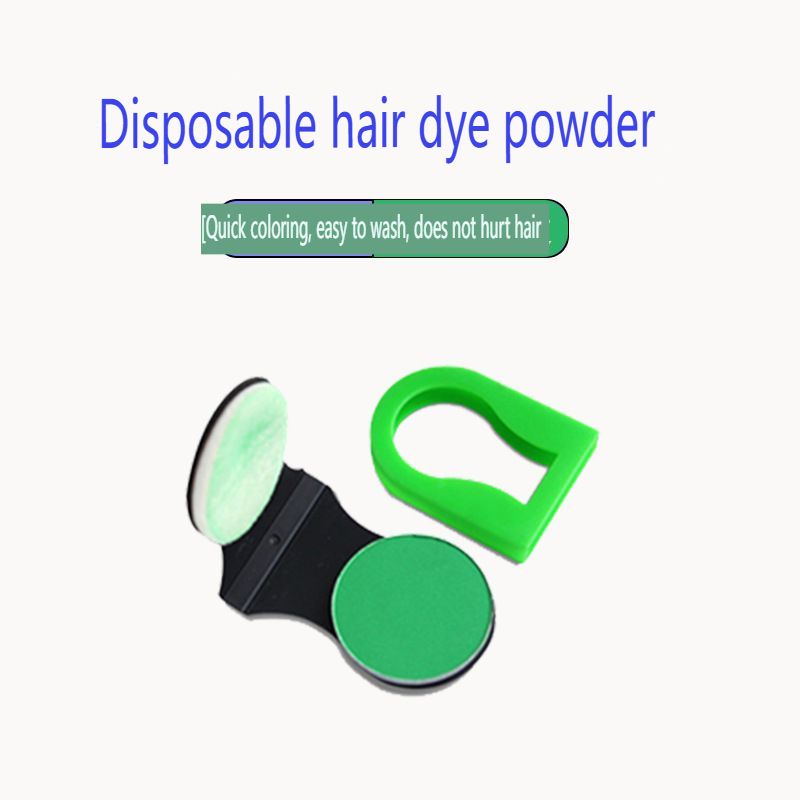 3PCS Disposable hair dye powder, temporary hair dye cream, fluorescent hair powder, stage show, check-in, photo shooting, hair powder, easy to wash