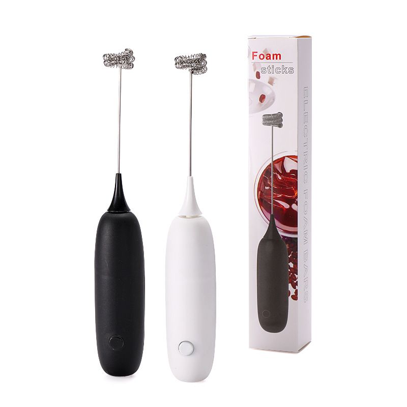 Electric Frother Mini Handheld Wireless Blender Household Small Whisk Milk Coffee Milk Frother Blender