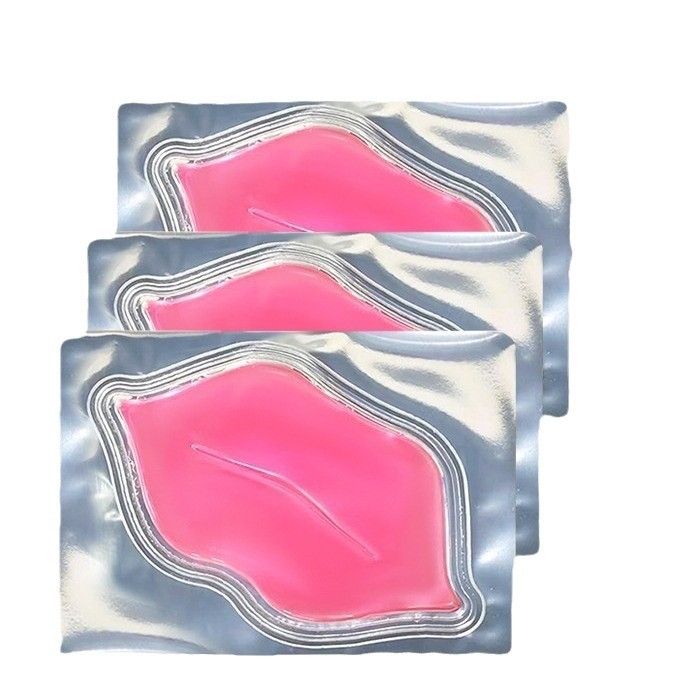 3pcs Lip mask to lighten dark areas around the lips, remove dead skin, reduce lip lines; moisturizing lip patch, women's lipstick lips mask