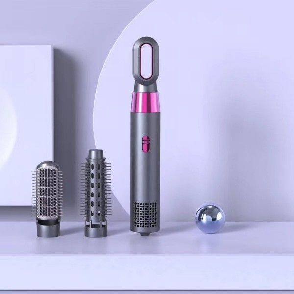 Three-In-One Hot Air Comb Multi-Functional Home Automatic Suction Straightening Hair Dryer Without Leaves Hot-Air Brushes