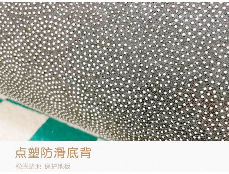 Toilet Non-Slip Bathroom Absorbent Mat Entry Door Thickened Imitation Cashmere Bedroom Carpet  Bath Rugs