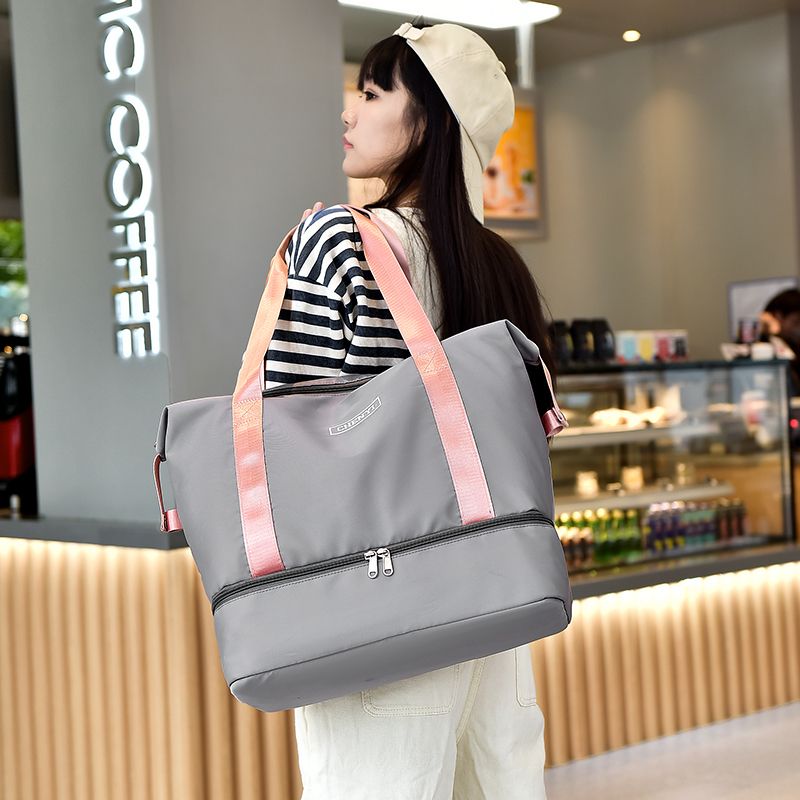 Foldable Large Capacity Travel Bag Dry And Wet Separation Outdoor Storage Yoga Fitness Bag