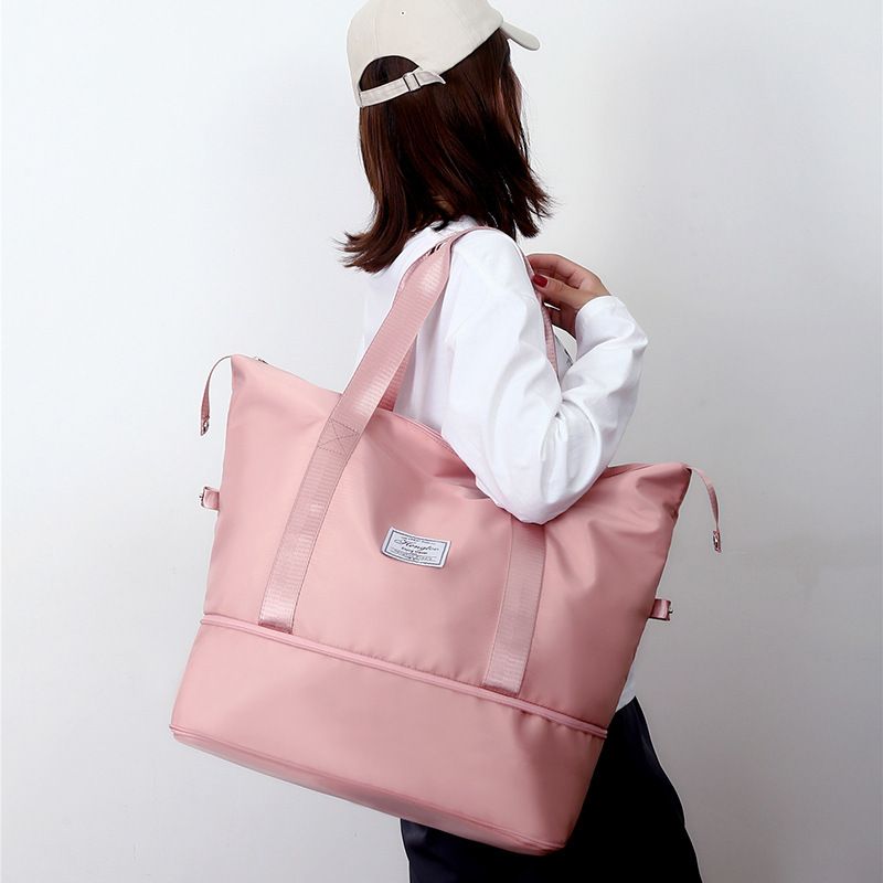 Foldable Large Capacity Travel Bag Dry And Wet Separation Outdoor Storage Yoga Fitness Bag
