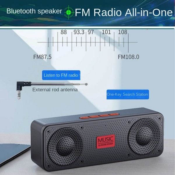 Wireless Bluetooth Smart Audio Computer Subwoofer Outdoor Convenience Radio Bluetooth Speaker