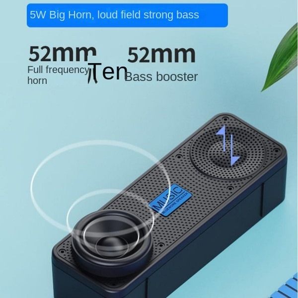 Wireless Bluetooth Smart Audio Computer Subwoofer Outdoor Convenience Radio Bluetooth Speaker