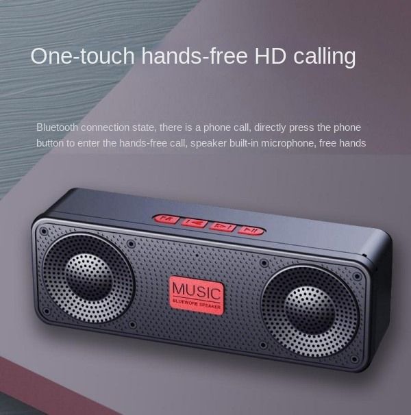 Wireless Bluetooth Smart Audio Computer Subwoofer Outdoor Convenience Radio Bluetooth Speaker