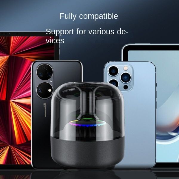 Harman Kardon Crystal Colored Subwoofer Luminous Wireless Bluetooth Speaker