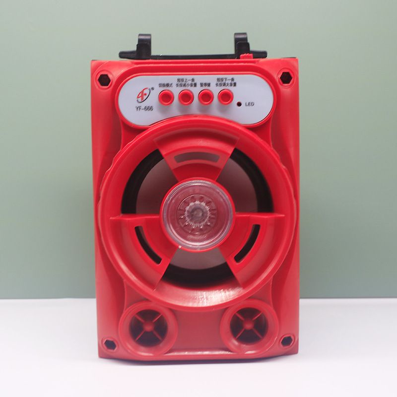 Portable Square Dance B16 Wireless Bluetooth Card Speaker