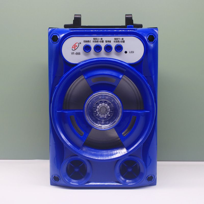 Portable Square Dance B16 Wireless Bluetooth Card Speaker