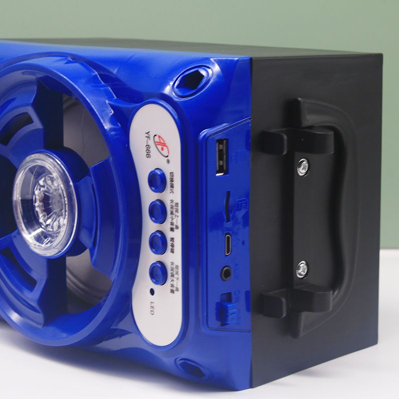 Portable Square Dance B16 Wireless Bluetooth Card Speaker