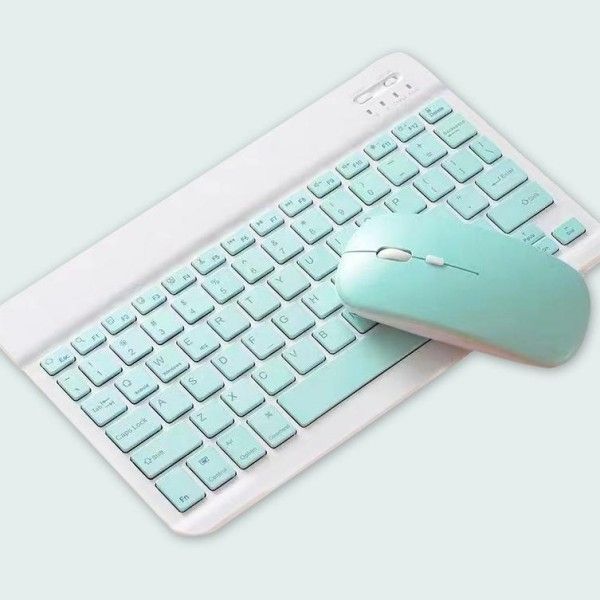 Bluetooth Keyboard And Mouse Set Tablet Portable Voice Recorder Lettering Keyboard  Keyboard & Mouse Combos