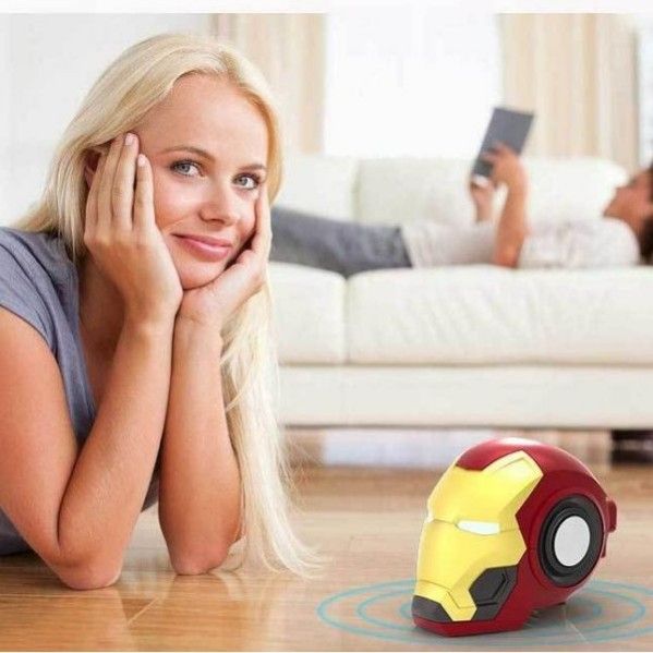 Creative Iron Man Transformers Bumblebee Cartoon Bluetooth Speaker