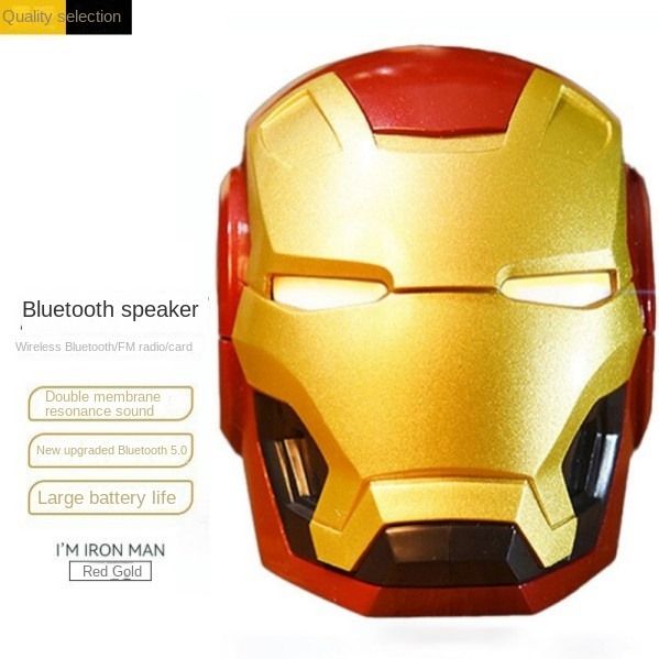 Creative Iron Man Transformers Bumblebee Cartoon Bluetooth Speaker
