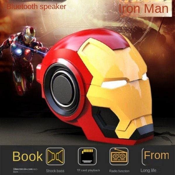 Creative Iron Man Transformers Bumblebee Cartoon Bluetooth Speaker