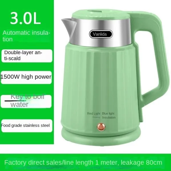 Household Electric Kettle Large Capacity Automatic Power Off Kettle Heat Preservation Electric Kettles
