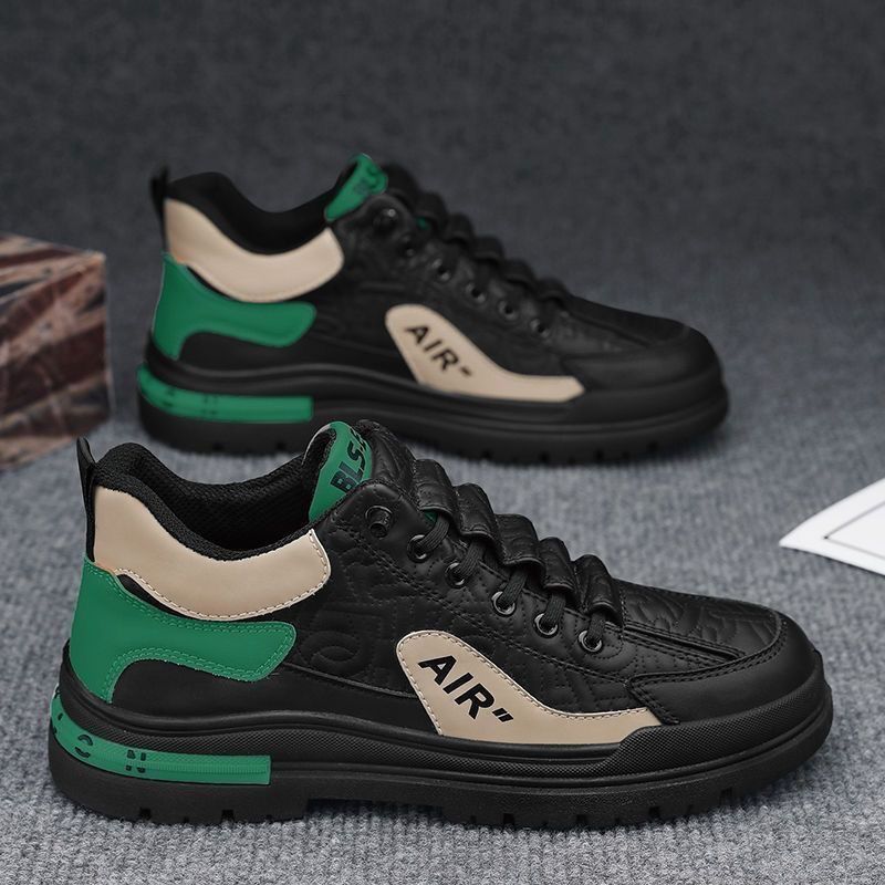Warm Wear-Resistant Workmanship Fine Color Contrast Design Leisure Sports Skateboard Shoes