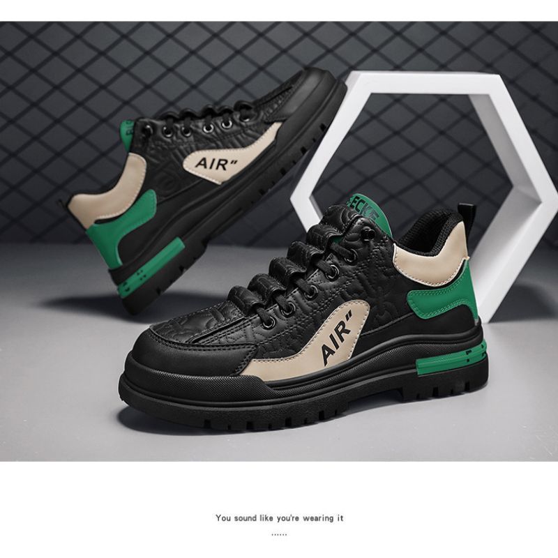 Warm Wear-Resistant Workmanship Fine Color Contrast Design Leisure Sports Skateboard Shoes