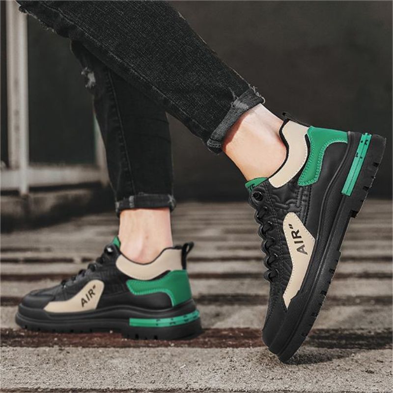 Warm Wear-Resistant Workmanship Fine Color Contrast Design Leisure Sports Skateboard Shoes