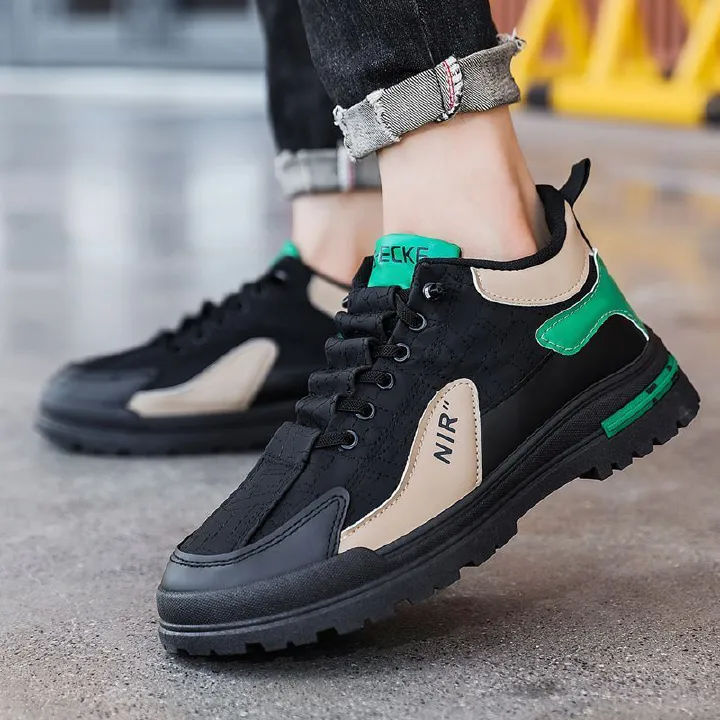 Warm Wear-Resistant Workmanship Fine Color Contrast Design Leisure Sports Skateboard Shoes