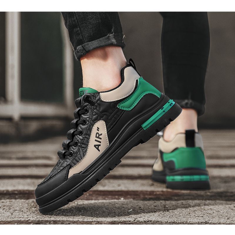 Warm Wear-Resistant Workmanship Fine Color Contrast Design Leisure Sports Skateboard Shoes