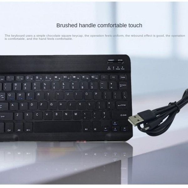 Wireless Bluetooth Keyboard For Laptop, Tablet, Phone, IPad – Rechargeable Keyboard For Android, IOS, And Windows